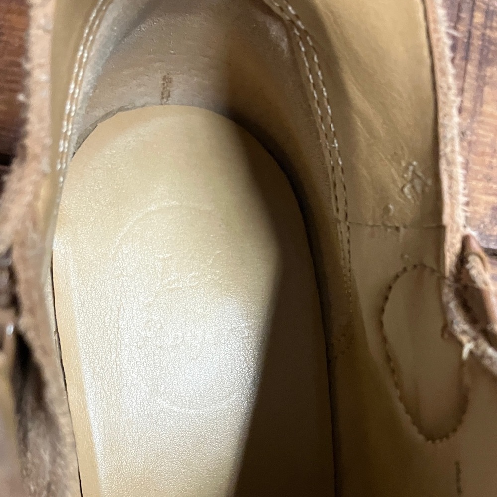 Jack Rogers Beige Suede Ankle Booties - Picture 2 of 7
